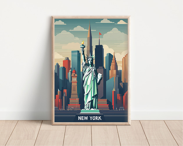 plakaty Plakat Nowy Jork - New York