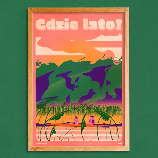 plakaty Plakat Gdzie Lato