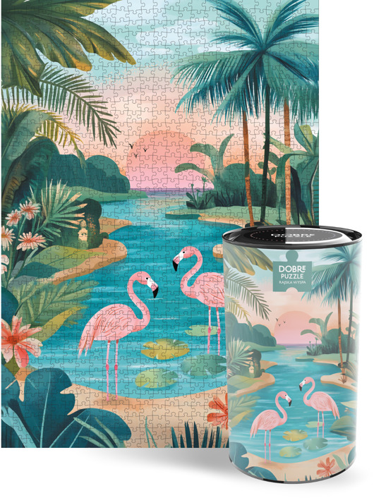 puzzle dla dzieci Rajska Wyspa Puzzle 1000 Elementów