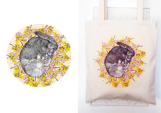 sleeping bunny- torba BOSKE