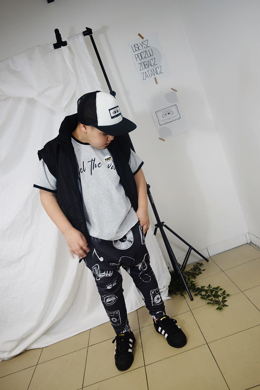 Baggy music Dzianinowe
