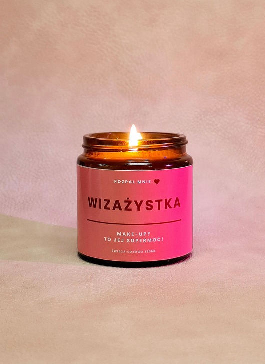 świece zapachowe Świeczka sojowa WIZAŻYSTKA
