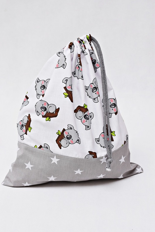 torebki, worki i plecaki dziecięce Worek na buty worek na kapcie do szkoły misie koala