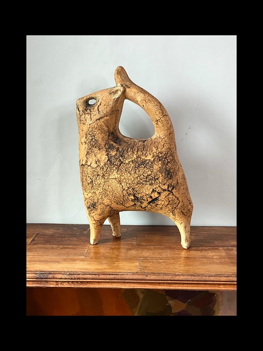 figurki i rzeźby Kot ceramiczny