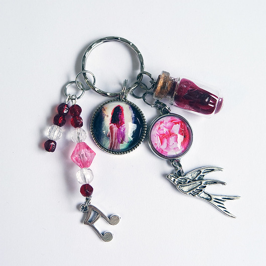 breloki Breloczek - Wróżka, jaskółka, nutka