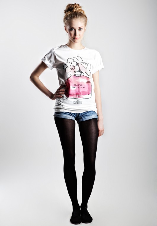 T shirt z extra printem perfum DAISY pink M deleted_12136308