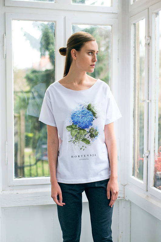 HORTENSJA Oversize t-shirt GAU great as You