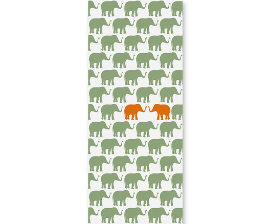 Tapeta dziecięca  Elephants Green Humpty Dumpty Room Decoration