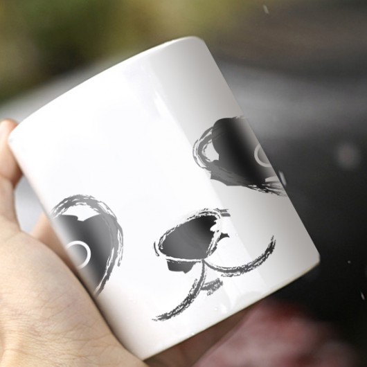 Panda rysunkowa Kubek ONE MUG A DAY
