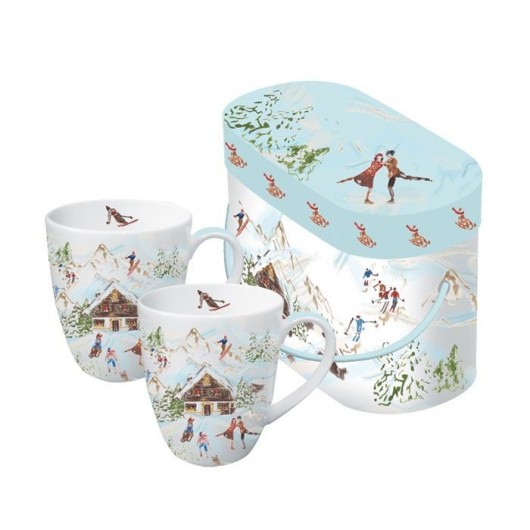 Kubek Retro Ski 2 szt. MIA home