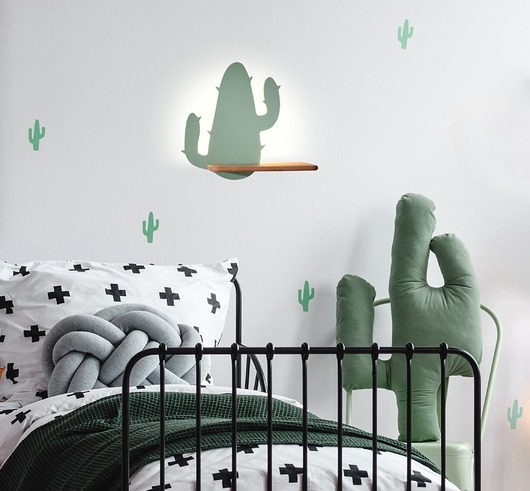 lampy do pokoju dziecka Lampa kinkiet półeczka LED
