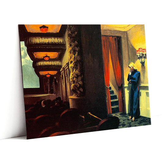 magnesy Nowojorskie kino -  E. Hopper - magnes