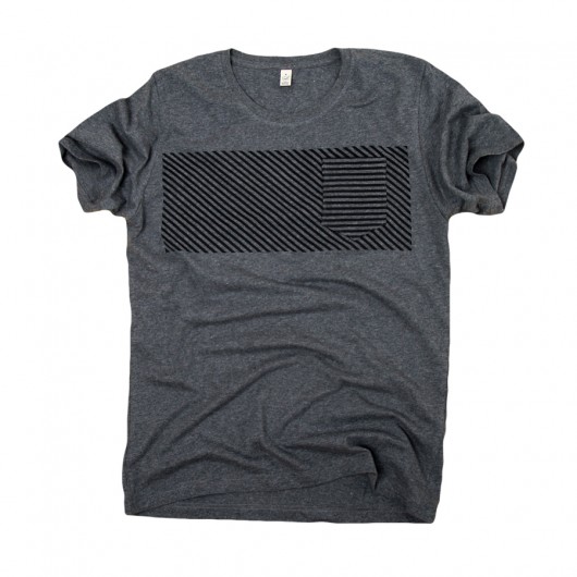 Stripes on stripes - organic t-shirt mmhm
