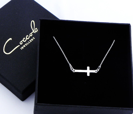 NASZYJNIK SREBRO 925 Z KRZYŻYKIEM Coccola JEWELLERY
