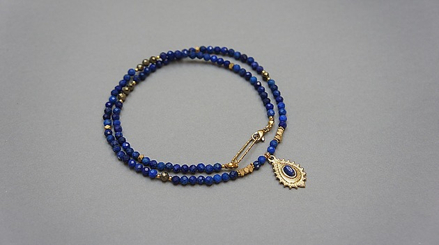 chokery Lapis lazuli  vol. 9 /choker/ - Szlachetna kolekcja