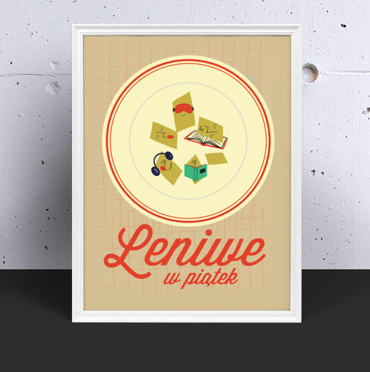 plakaty Plakat leniwe piątki
