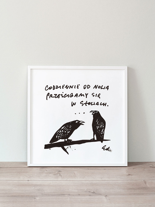 plakaty Plakat Codziennie od nowa