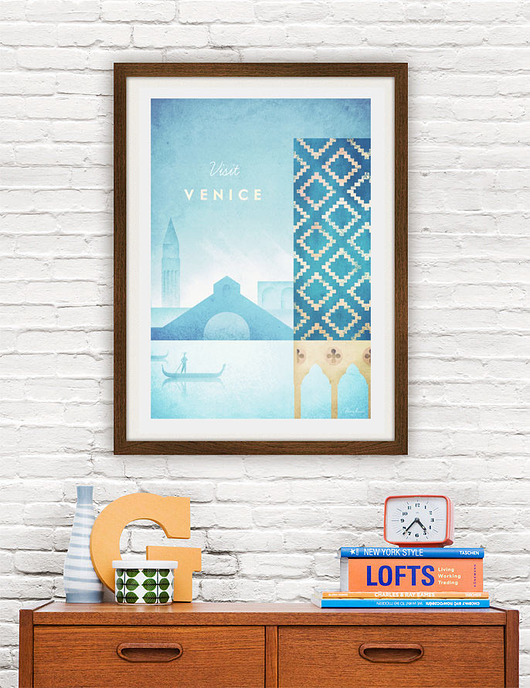 plakaty Wenecja - vintage plakat