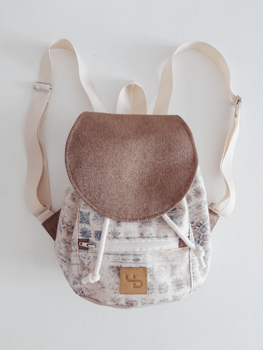 Orientalny plecak / small casual brown Lootbag