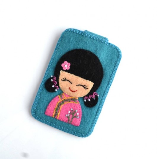 Orient Girl etui na telefon Tulis