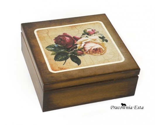 Kasetka Rose Vintage Pracownia Esta