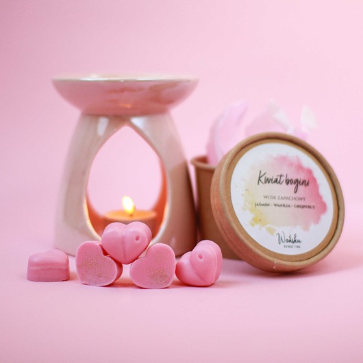 świece zapachowe Wosk zapachowy Kwiat bogini - aromat otulającej kobiecości