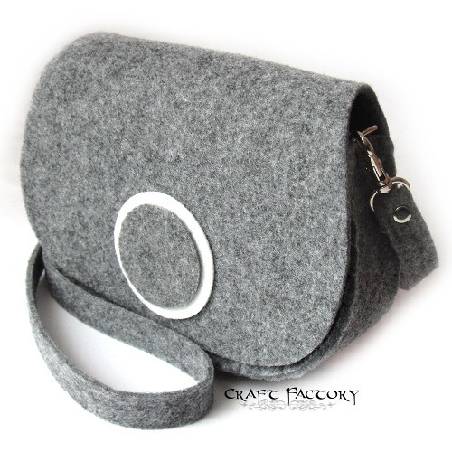Basic White Dot - torebka mała Craft Factory