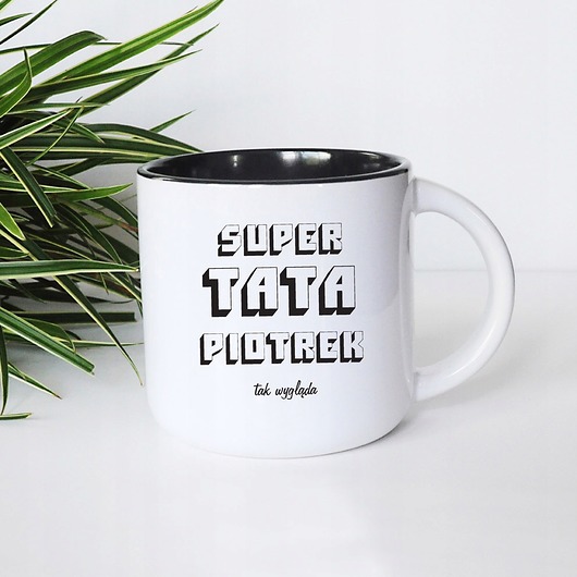 kubki Super tata tak wygląda, kubek z imieniem