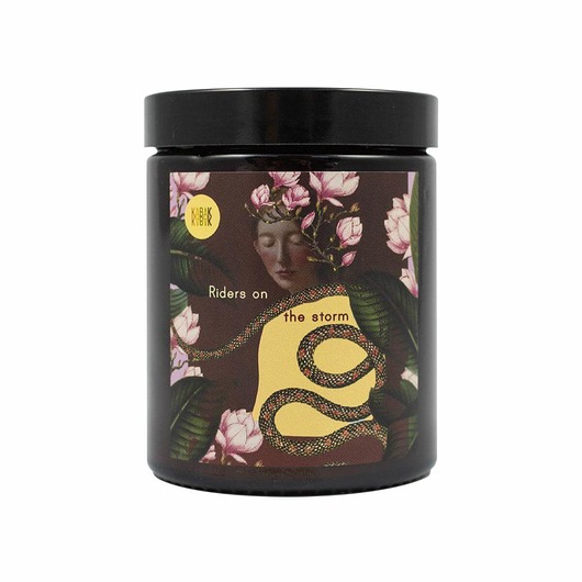 świeczniki i świece Świeca sojowa paczula whisky opium wanilia knot konopny Jeźdźcy burzy 180ml