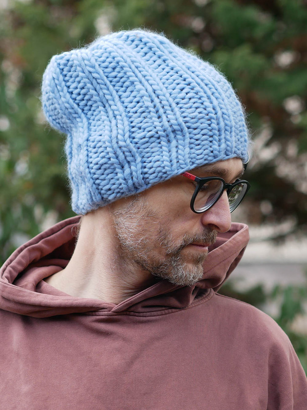 czapki i kapelusze męskie JEDWAB MERINO czapka unisex