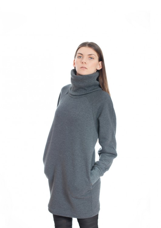 Bluza z golfem Rh6  HebeQuss