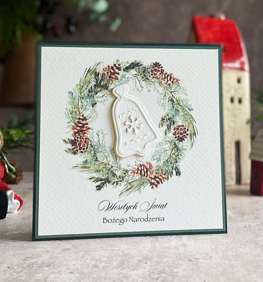 kartki świąteczne Personalizowana kartka na Boże Narodzenie, BN 10D