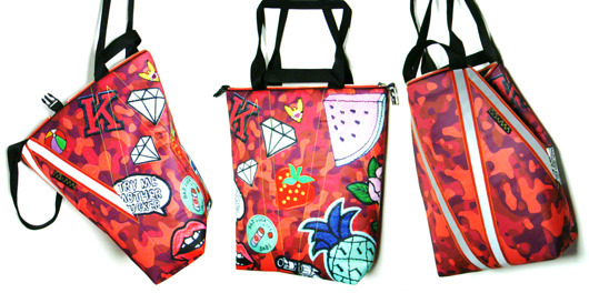 933 art MIMA bag UNI & Szymon Kurpiewski print MIMAbags