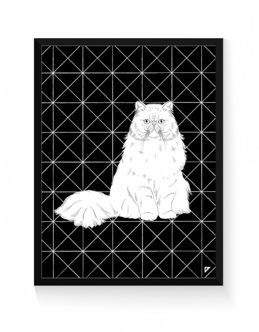Seria skandynawska B&W - 30x40 cm Follygraph