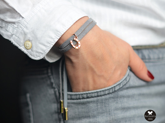 mini light grey  good luck barboleta