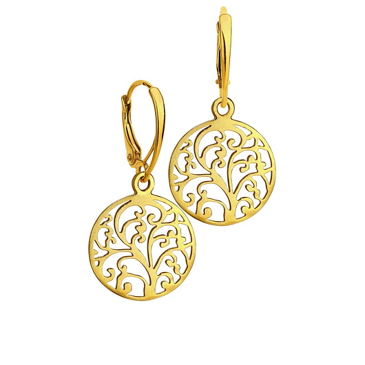 Kolczyki- srebro 925 pozłacane KZ7b Coccola JEWELLERY