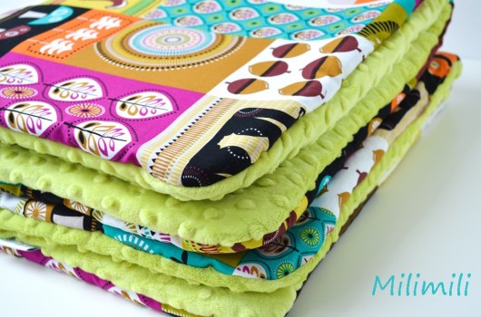 kocyki, kołderki, pościel dla dzieci Kocyk Leśne Zwierzęta