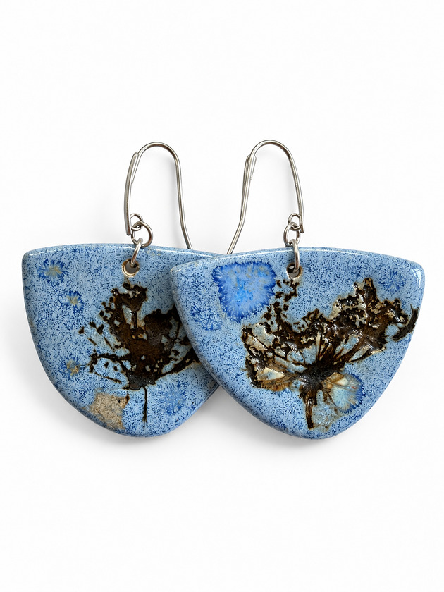 kolczyki ceramiczne Kolczyki ceramiczne handmade