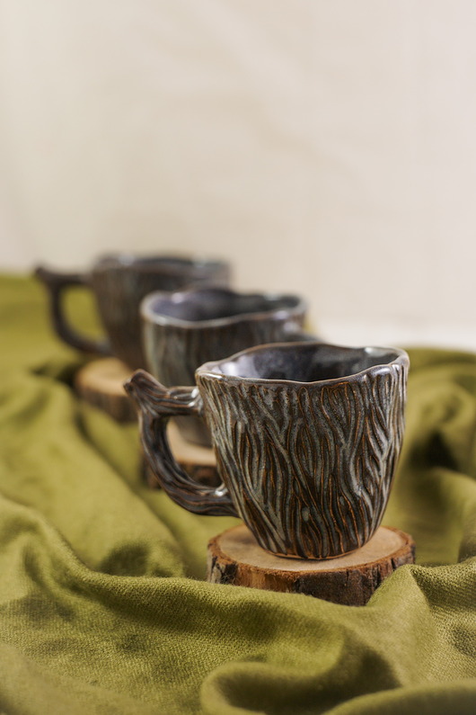 kubki Ceramiczny kubek Drzewo