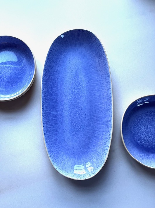 miski i misy Półmisa Duża Błękit