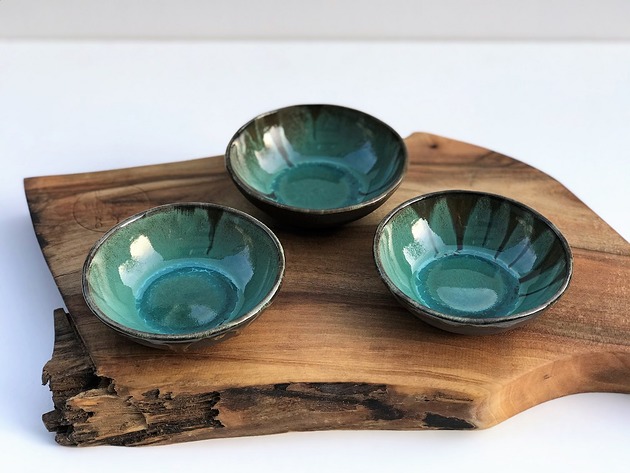 miski i misy Miseczka ceramiczna 3 szt  miseczki ceramiczna
