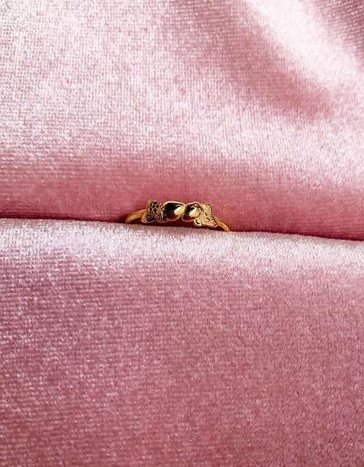 pierścionki złote Wyprzedaż wzoru -25% Fresa- Pierścionek- Truskawki- Strawberries&Cherries