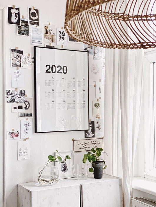 Plakat Kalendarz 2020 Margo Hupert