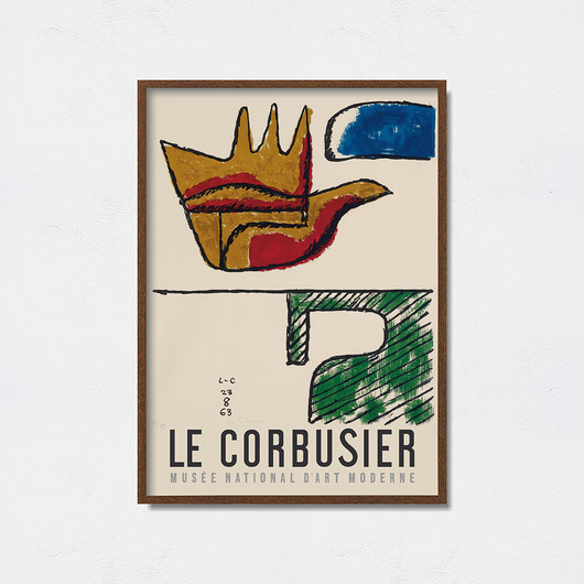 plakaty Le Corbusier  - Exhibition Poster