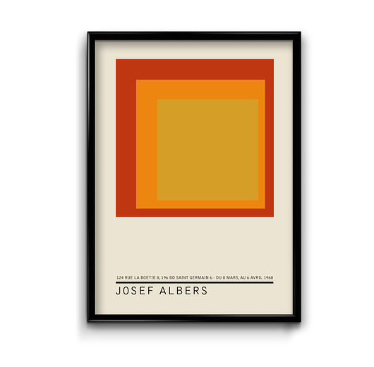 plakaty Plakat Josef Albers No.1
