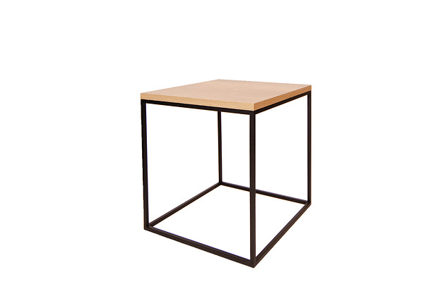 stoliki kawowe Stolik kawowy Korfu loft, metal czarny