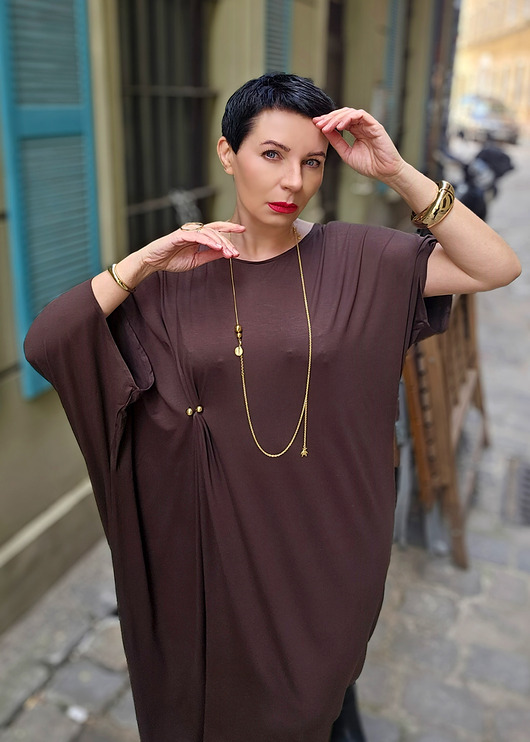 sukienki midi damskie New Dress asymetric
