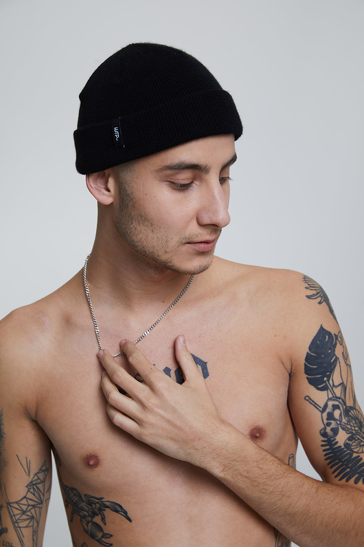 Czapka Docker Beanie Black HARP TEAM