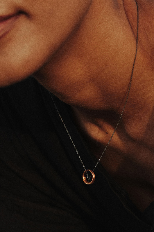 wisiory MINIMAL mini necklace / copper