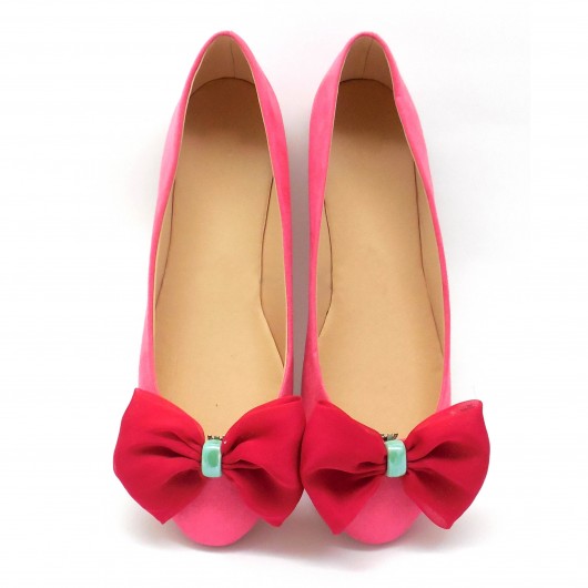 Raspberry&Mint- klipsy do butów Coquet/ Coquet